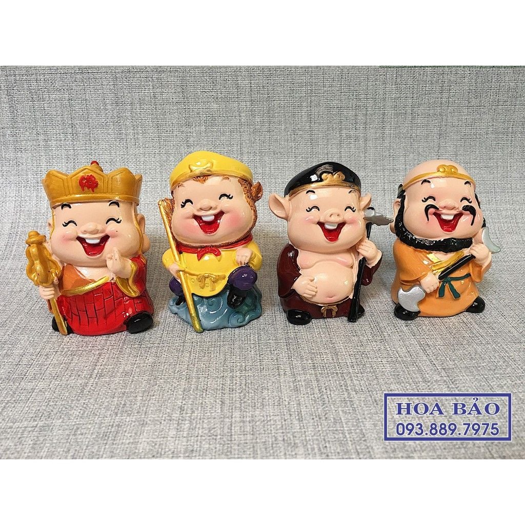  BỘ TƯỢNG TÂY DU KÝ NGỘ NGHĨNH- TƯỢNG 4 THẦY TRÒ ĐƯỜNG TĂNG 