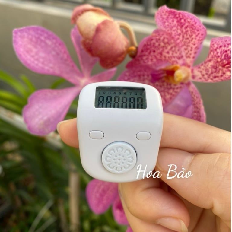  Máy Ký Số Niệm Phật Cao Cấp Pin Sạc - Máy Bấm Đếm Số Niệm Phật Cao Cấp Pin Sạc 