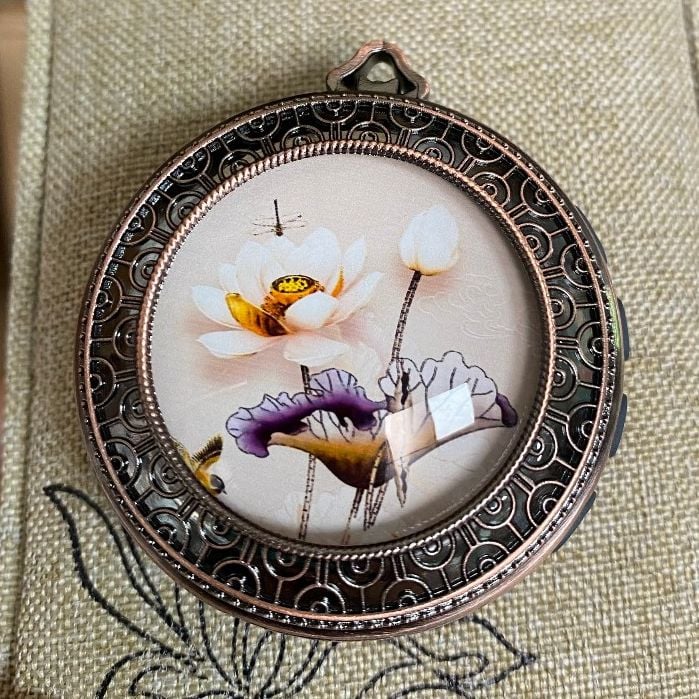  ⭐️Máy pha lê Bluetooth, phong cách cổ điển, có sẵn 35 bài Niệm Phật⭐️ 