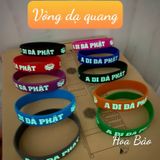  Combo 10 vòng tay A Di Đà Phật - vòng tay cao su 