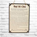  Bảng gỗ Phật Pháp trang trí, Tranh gỗ Phật Pháp decor treo tường 