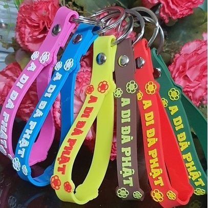  Móc Khóa dây A Di Đà Phật MỚI dập nổi ✨✨ 