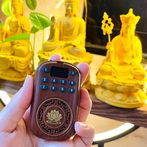  Máy niệm Phật Mini SEN 69 BÀI, Có Phím Số, âm thanh to 