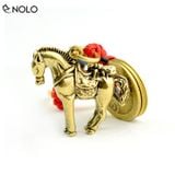  Móc Khoá Hình Ngựa Kèm Đồng Xu Mã Đáo Thành Công 