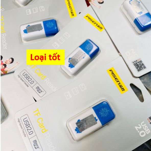  ✅Đầu Đọc Thẻ Nhớ Micro SD USB 2.0 Cho Laptop, Máy Tính 