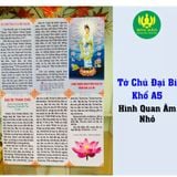  ✨ Combo 10 Tờ Chú Đại Bi - Khổ Nhỏ A5 ✨ Giấy Dày Dặn, Chống Thấm 