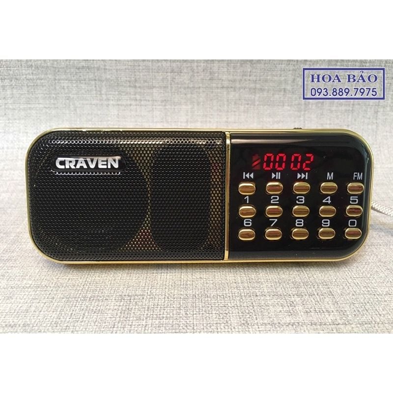  COMBO 5 MÁY NIỆM PHẬT CRAVEN 25A 