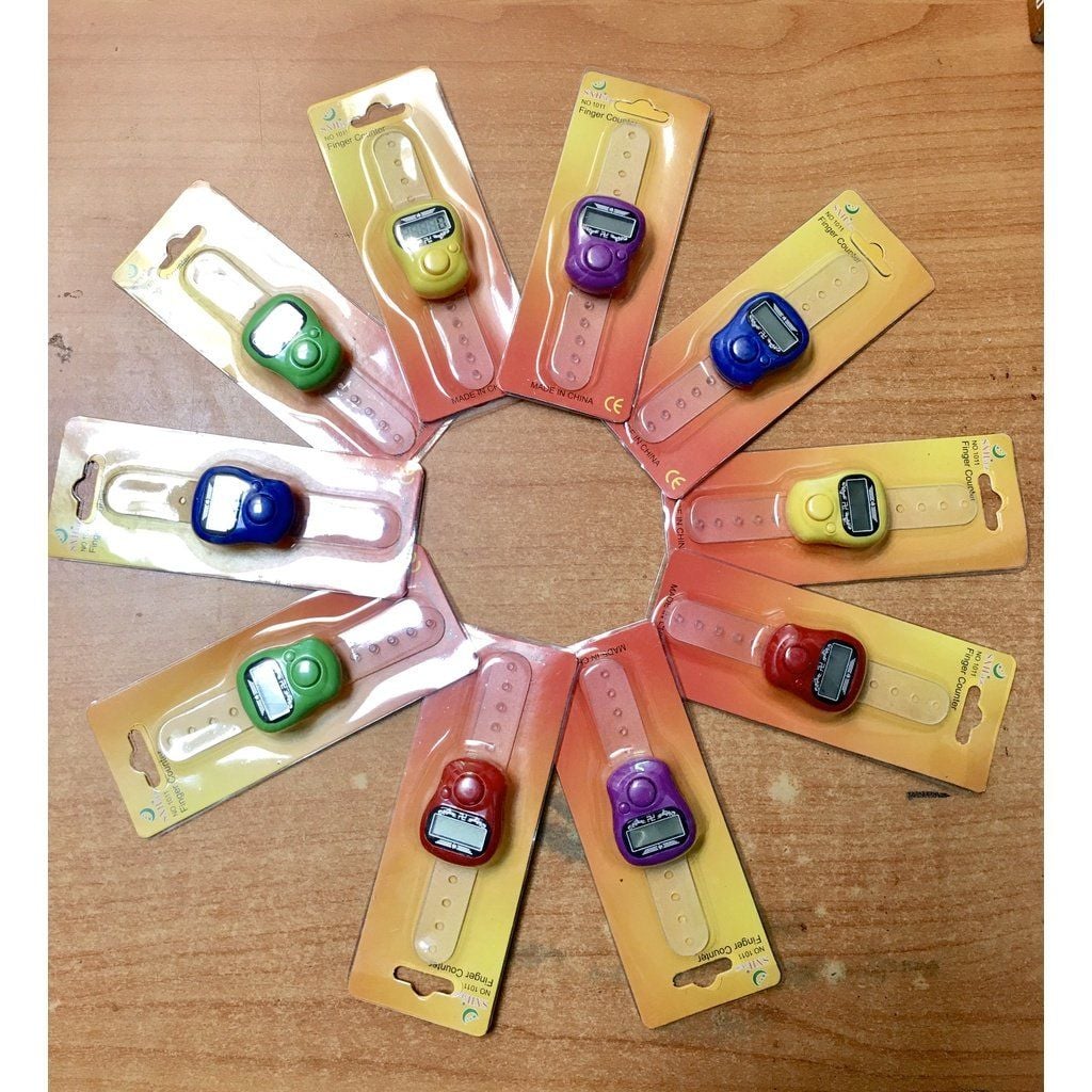  Combo 10 máy bấm số Niệm Phật Loại xỏ ngón - Máy đếm số Niệm Phật 