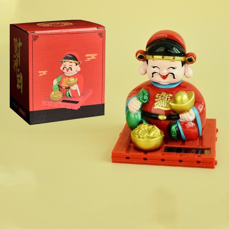  Tượng Thần Tài gật đầu bằng Năng Lượng mang Tài lộc, may mắn 