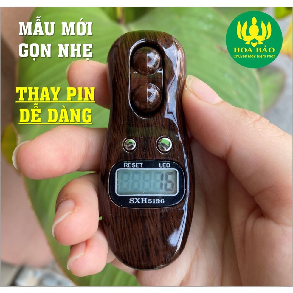  Máy Đếm Số Niệm Phật, có đèn led - Dạng chuỗi Cao Cấp 