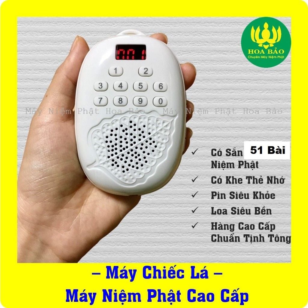  Máy Niệm Phật Lá Bồ Đề 