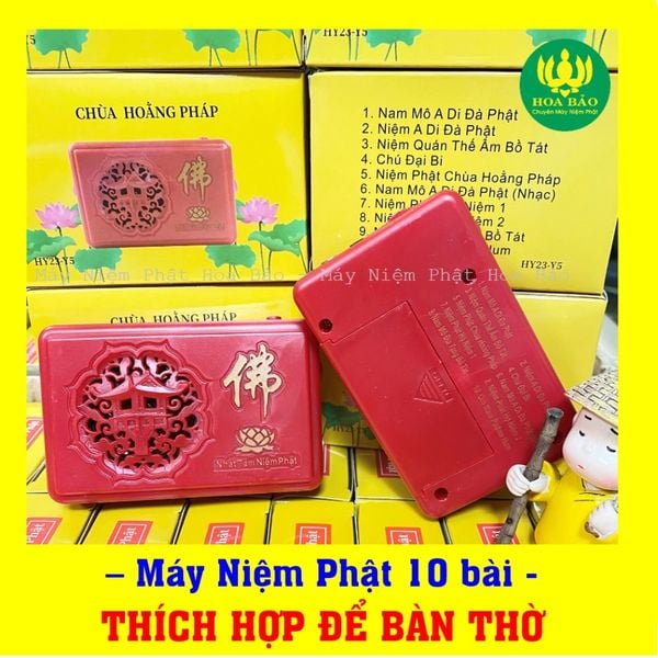  Máy Tụng Kinh 10 bài, Đài Niệm Phật 12 bài 