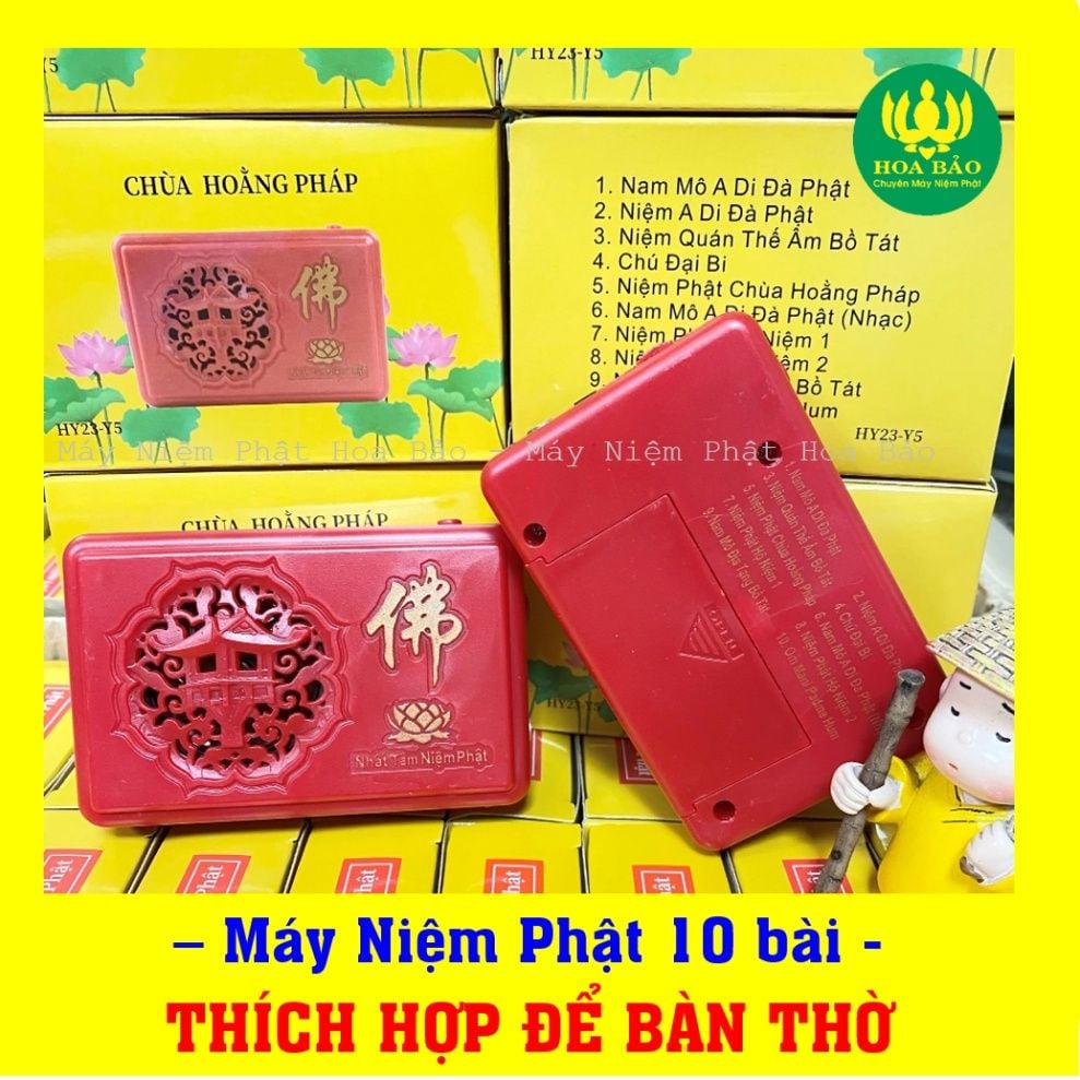  Máy Tụng Kinh 10 bài, Đài Niệm Phật 12 bài 