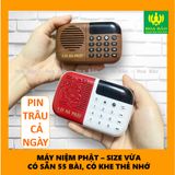  ✔️Máy Niệm Phật Size Vừa - Pin Trâu - 55 bài có sẵn - Loa HY08 