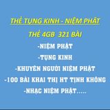  ✔️Máy Niệm Phật Size Vừa - Pin Trâu - 55 bài có sẵn - Loa HY08 