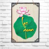  Bảng gỗ Phật Pháp trang trí, Tranh gỗ Phật Pháp decor treo tường 