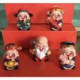  BỘ TƯỢNG 5 ÔNG THẦN TÀI - MAY MẮN TÀI LỘC 