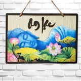  Bảng gỗ Phật Pháp trang trí, Tranh gỗ Phật Pháp decor treo tường 