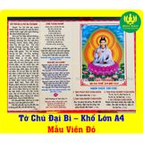  ✅ Combo 10 Tờ Chú Đại Bi - Khổ Lớn A4 ✅ Giấy Dày Dặn, Chống Thấm 