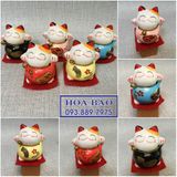 BỘ TƯỢNG 5 MÈO THẦN TÀI - CỰC KỲ MAY MẮN - 5 MÈO MANEKI NEKO 