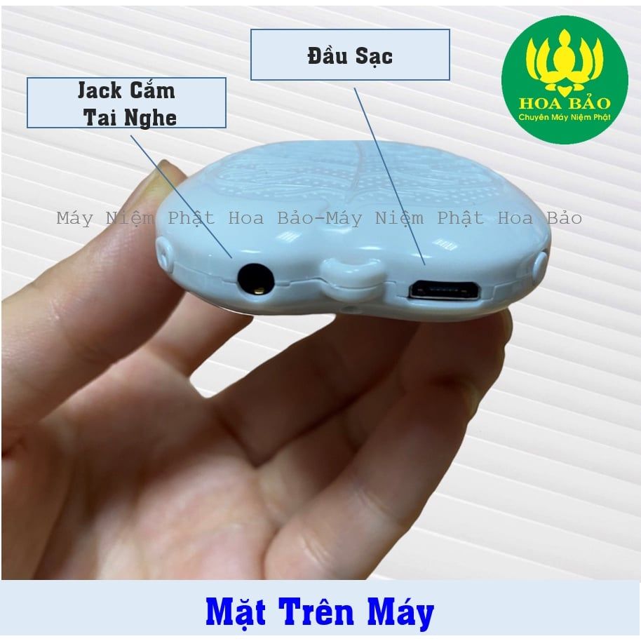  ♥️ Máy Niệm Phật Mini trái tim JAS01 - Hàng Chuẩn Tịnh Tông 