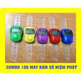  Combo 100 Máy Bấm Số Niệm Phật - Máy đếm số Niệm Phật - Loại Xỏ Ngón 