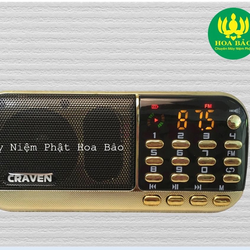  Loa 2PIN Craven 836s Loa Nghe Pháp, Máy Niệm Phật, Tụng Kinh - Chất Lượng - Rất Bền 