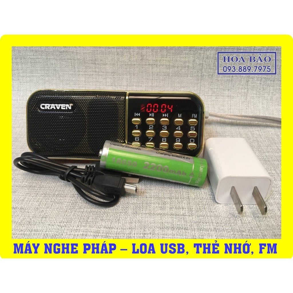  [Mã ELHACE giảm 4% đơn 300K] Combo 50 Pin Máy Craven, BKK, Hitterino - Pin Loa Nghe Pháp 