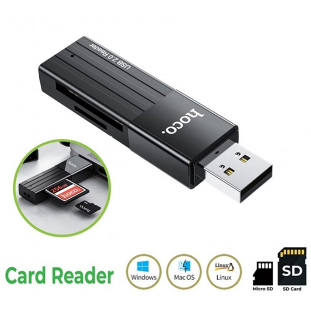  ✅Đầu Đọc Thẻ Nhớ Micro SD USB 2.0 Cho Laptop, Máy Tính 