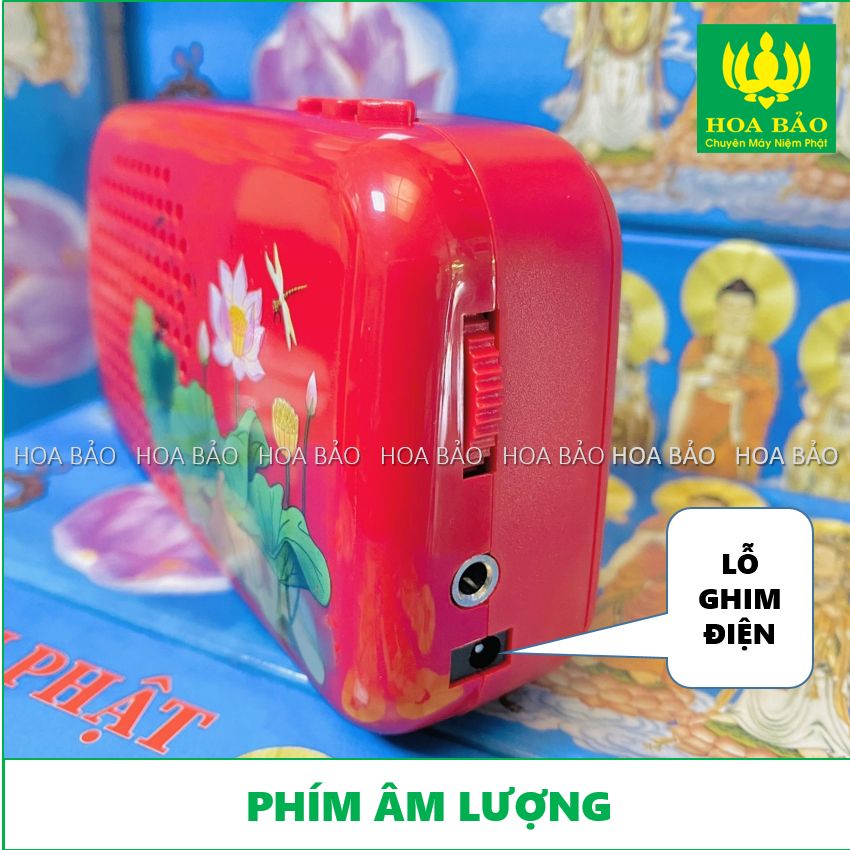  ĐÀI NIỆM PHẬT 5 BÀI ĐỂ BÀN THỜ - MÁY TỤNG KINH 5 GIỌNG - MÁY NIỆM PHẬT 5 BÀI 