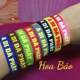  Combo 100 vòng tay cao su A Di Đà Phật 