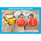  Combo 100 Móc khoá A Di Đà Phật 