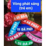 Combo 100 vòng tay cao su A Di Đà Phật 