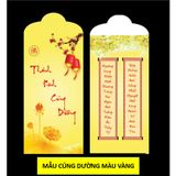  Set 10 Bao Lì Xì Tết Phật giáo - Cúng dường, lì xì rất trang nghiêm ý nghĩa 