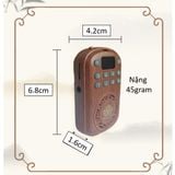  Máy niệm Phật Mini SEN 69 BÀI, Có Phím Số, âm thanh to 