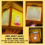  MỚI - Máy Niệm Phật Năng Lượng Mặt Trời Ngôi Nhà, Có Đèn 