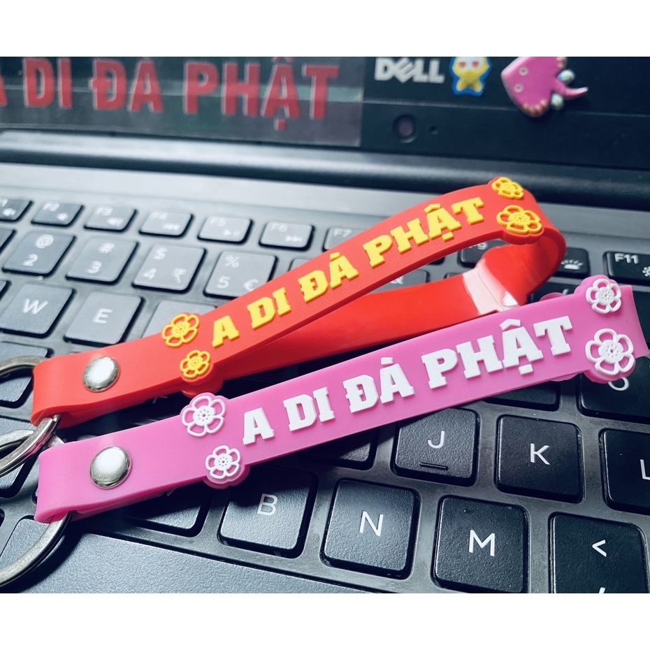  Móc Khóa dây A Di Đà Phật MỚI dập nổi ✨✨ 