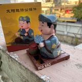  Tượng Tế Công gật đầu cầm quạt May Mắn, Bình An dùng năng lượng 