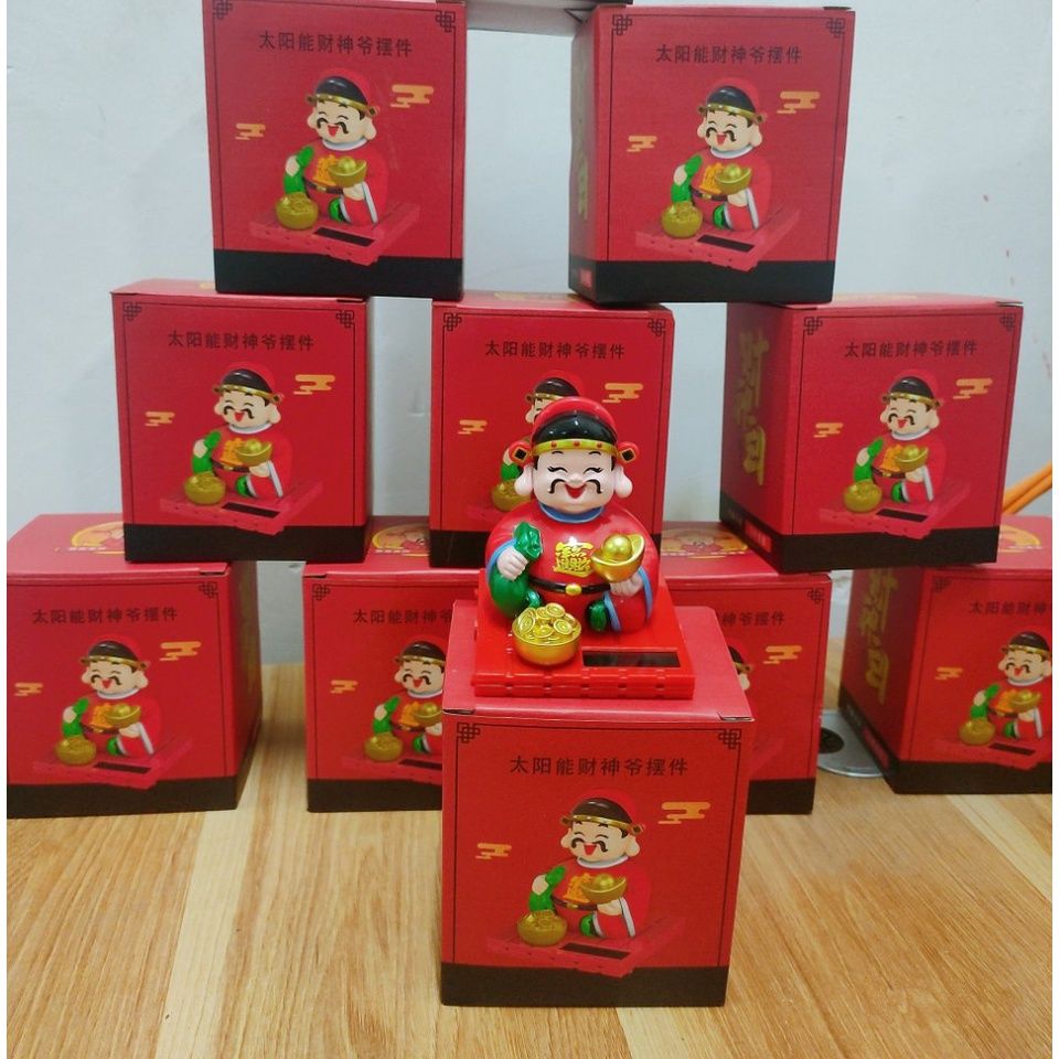  Tượng Thần Tài gật đầu bằng Năng Lượng mang Tài lộc, may mắn 