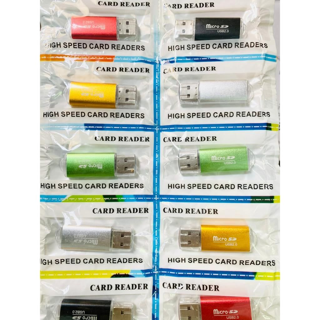  ✅Đầu Đọc Thẻ Nhớ Micro SD USB 2.0 Cho Laptop, Máy Tính 