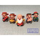  BỘ TƯỢNG 5 ÔNG THẦN TÀI - MAY MẮN TÀI LỘC 