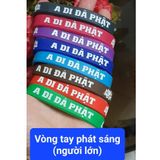  Combo 10 vòng tay A Di Đà Phật - vòng tay cao su 