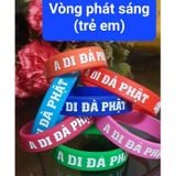  Vòng Tay A Di Đà Phật - Vòng cao su Nam Mô A Di Đà Phật 