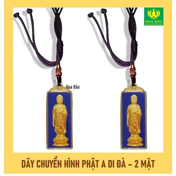  ✨ Dây Chuyền Phật A Di Đà, Dây Chuyền hình Phật Di Đà 