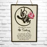  Bảng gỗ Phật Pháp trang trí, Tranh gỗ Phật Pháp decor treo tường 