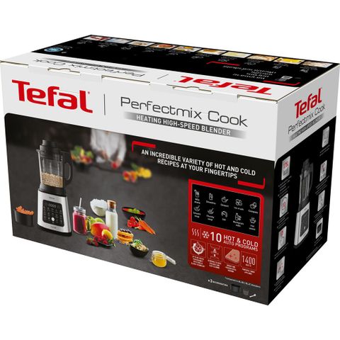 Máy xay sinh tố, làm sữa hạt Tefal BL83SD66 - 1400W (Tặng 1 Chảo chiên sâu lòng Tefal Natura 26cm - 2100111898)