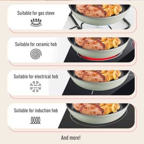 Chảo xào Tefal So Matcha 30cm