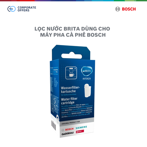 Lọc nước Brita dùng cho máy pha cà phê Bosch