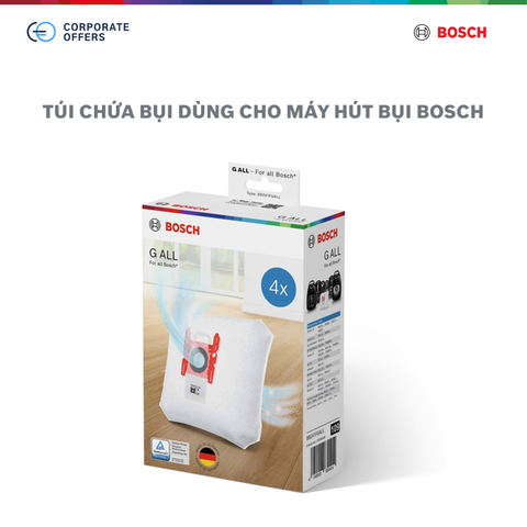 Túi máy hút bụi, túi chứa bụi PowerProtect: Loại GALLV, 4 túi đựng bụi Typ G