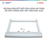 Bộ dụng cụ xếp chồng để căn chỉnh an toàn máy sấy quần áo trên máy giặt (Dùng cho các mã máy sấy WQB245B0SG/WQB245AEPL/WQB245ASPL/WQB246CPPL)